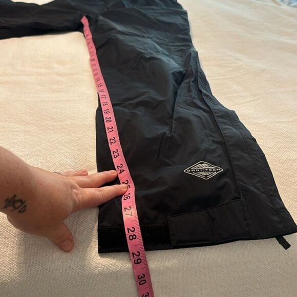 Columbia Ski Snow Pants Youth Large Waterproof Vacation Resort Lined Zip Pullon - Picture 10 of 11
